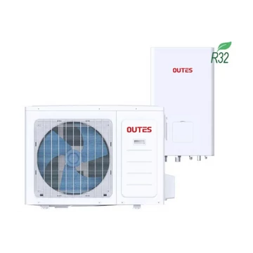 Outes 6 kW teljesítményű , 1 fázisú, split levegő-víz hőszivattyú
